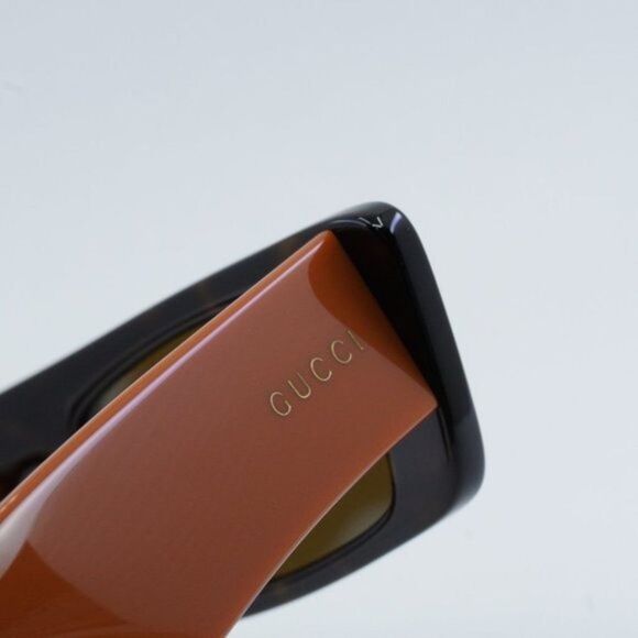 NEW GUCCI GG1331S 003 DARK HAVANA / BROWN SUNGLASSES - Picture 6 of 11